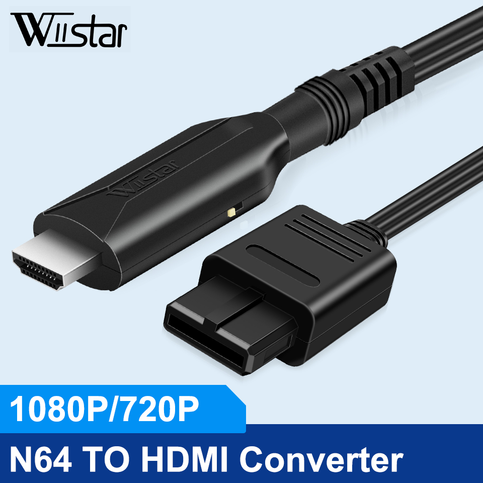 Retro Gaming Cables - N64-HDMI 호환 케이블 변환기 어댑터, Nintend