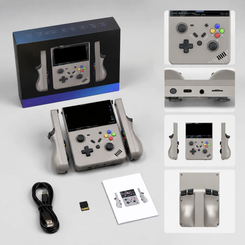 Retro Gaming Arcade Console - M18 레트로 휴대용 게임기 4K HD