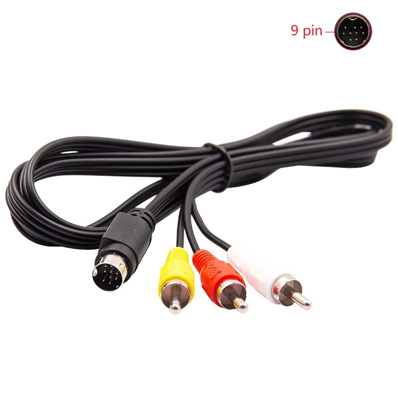 Retro Gaming Cables - 1.8M 세가 제네시스 2 3 II