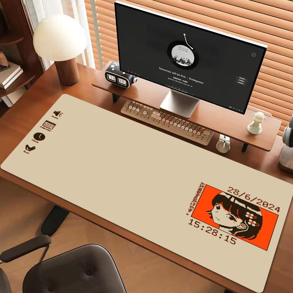 Retro Gaming Keyboard And Mouse - XXL 레트로 픽셀 아트 게임 마우스패드