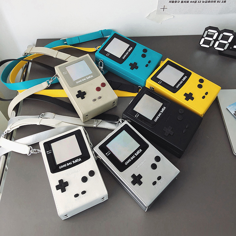 독특한 창의적인 게임 콘솔 모양의 크로스바디 미니 백  - Retro Gaming Phone 리뷰 및 가격