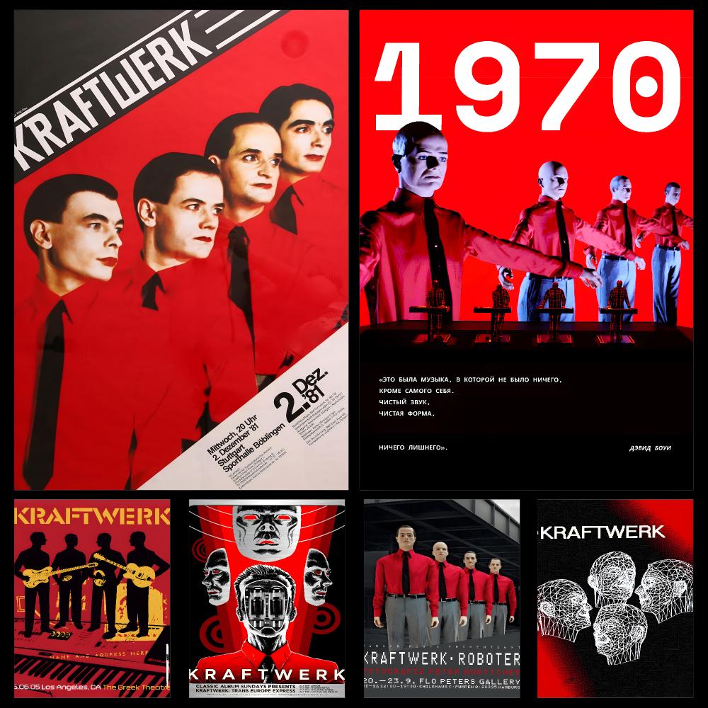음악 Kraftwerk 레트로 포스터 PP 자체 접착식 - Retro Gaming Life 리뷰 및 가격