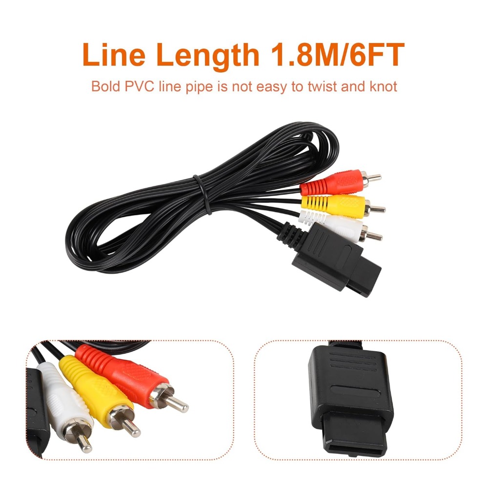 레트로 비디오 게임 콘솔 액세서리, TV 오디오 비디오 - Retro Gaming Cables 리뷰 및 가격