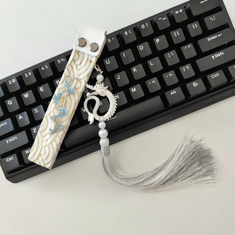 키보드 리본 중국 레트로 스타일 장식 개인화 맞춤형 개 - Retro Gaming Cables 리뷰 및 가격