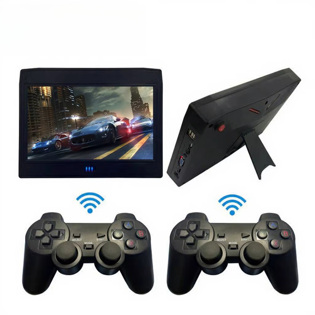 L 비디오 게임 콘솔 10인치 화면 휴대용 게임 콘솔  - Retro Gaming Arcade Console 리뷰 및 가격