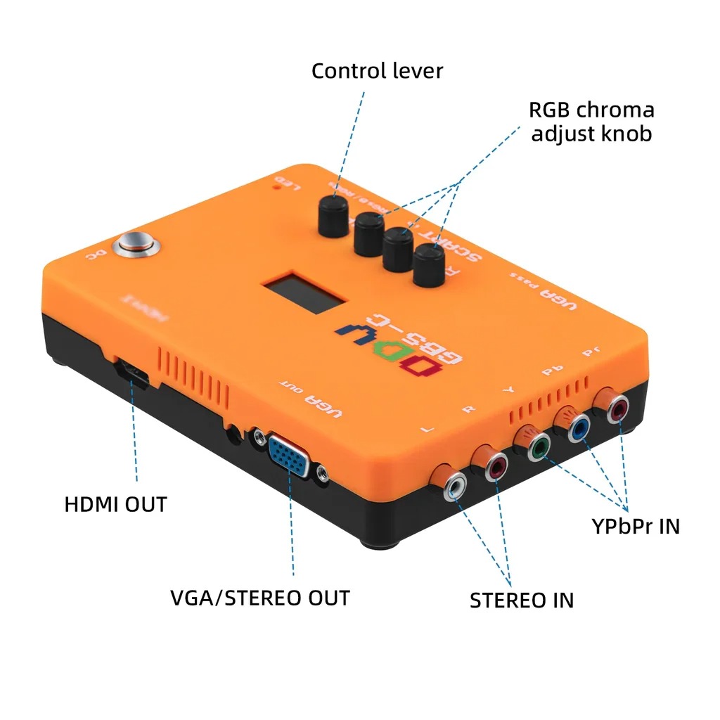ODV-GBS-C AIO OSSC 어댑터는 저해상도 제 - Retro Gaming Arcade Console 리뷰 및 가격