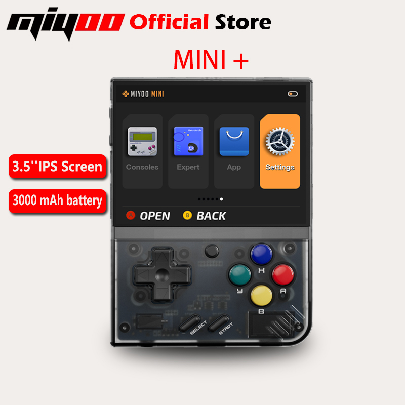 MIYOO 미니 플러스 휴대용 레트로 핸드 헬드 게임  - Retro Gaming Images 리뷰 및 가격