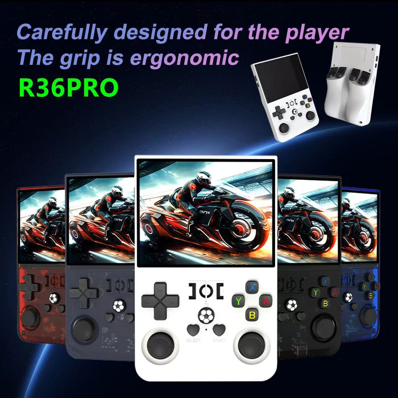 새로운 R36PRO R36MAX 오픈 소스 휴대용 레트 - Retro Gaming Arcade Console 리뷰 및 가격