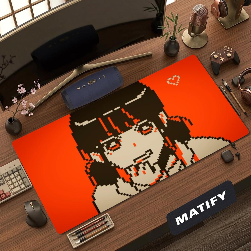 XXL 레트로 픽셀 아트 게임 마우스패드 빈티지 UI  - Retro Gaming Keyboard And Mouse 리뷰 및 가격